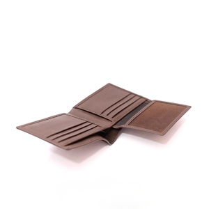 Men's Leather Bifold <b>Wallet</b> with Coin Pocket ID Window Slim Trifold <b>Credit</b> <b>Card</b> Slot Minimalist Classic Pocket Cash Organizer - Product Image 6