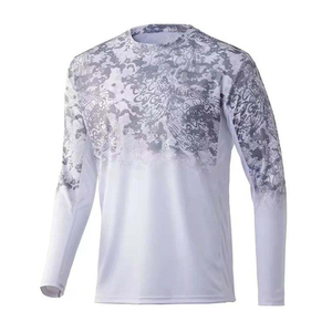 Chemise de pêche pour homme en coton/bambou à manches longues avec poche, protection solaire, respirante et séchage rapide - Product Image 3