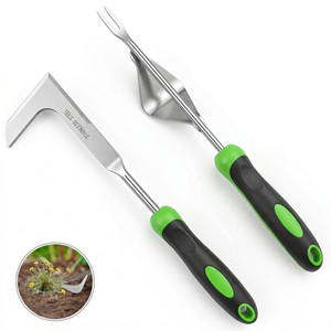 Ensemble de 3 outils de désherbage en acier trempé - Outils de jardin en gros d'Inde - Product Image 3