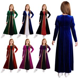 6-16 Vestido Luxury Korean Children Graduation Long <b>Dress</b> For 12 Year Old <b>Girl</b> Party Retro <b>Princess</b> Kid <b>Girl</b> <b>Dress</b> - Product Image 1