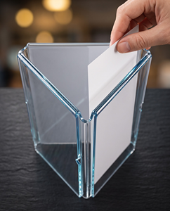 Soporte de Acrílico 5R para Letreros, el Más Vendido – Exhibidor Transparente para Fotos, Ideal para Venta al por Mayor y Minorista - Product Image 4