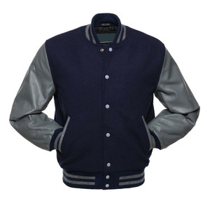 Men's Orange Varsity <b>Jacket</b> With <b>White</b> Sleeves Button Closure Regular Fit Casual Style Autumn Wear - Product Image 5