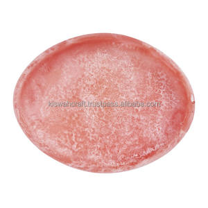 Lujoso elegante hecho a mano resina acrílica ensaladera Color verde nuevo diseño cocina Mesa plato superior pulido fiestas - Product Image 6