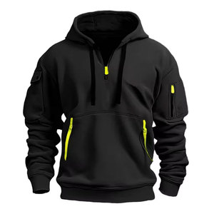 Nouveau sweat à capuche personnalisé pour homme, imprimé, décontracté, élégant, durable, 100% coton molletonné 280g, anti-boulochage, manches raglan - Product Image 4