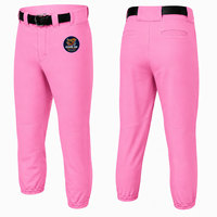 Pantalon de baseball personnalisé pour adulte, respirant, impression numérique, 100% polyester, coupe-vent, pour homme