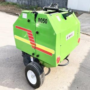 Compact Mini <b>Square</b> Baler Machine Engine Gearbox Motor Ready High Productivity Agricultural Baling Equipment for Animal Feed - Product Image 5