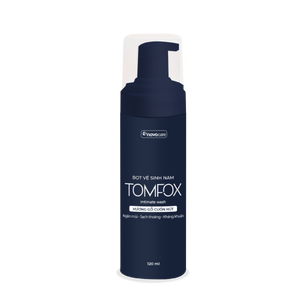 Tomfox 120ml lavage intime pour hommes doux pH équilibrant soin du corps avec propriétés hydratantes personnalisable - Product Image 3