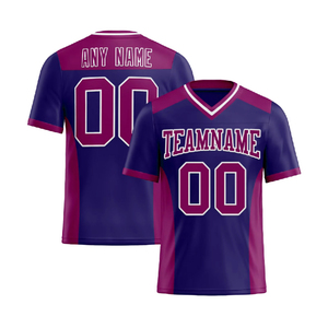 เสื้อเจอร์ซีย์กีฬาอเมริกันฟุตบอลปักลายคุณภาพสูงสำหรับผู้ชายรุ่นล่าสุดขายส่ง - Product Image 5