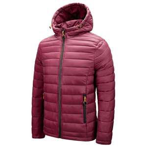 Custom <b>Men</b> <b>Lightweight</b> Puffer <b>Jacket</b> Quilted Outerwear Logo Embroidery Private Label Wholesale Manufacturer For USA <b>UK</b> Europe - Product Image 6