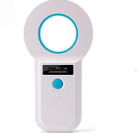 Lector de Microchip RFID Portátil FDX-B EMID 134.2KHz W90B, Resistente al Agua, de ABS, para Mascotas, Perros, Gatos, con USB