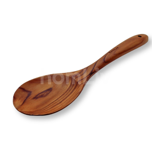 Cuillère à salade géante en bois de teck naturel OEM Angela, durable, écologique, sans peinture ni vernis, halal, personnalisable - Product Image 5