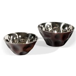 Tazón de Metal Martillado Artesanal de Primera Calidad para Decoración Moderna del Hogar, Exportación al por Mayor, Estilo de Vida de Lujo, Seguro, Hecho por Zahid Exports - Product Image 3