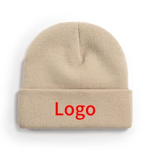 Bonnets en acrylique 100% neufs de haute qualité, chauds et tricotés pour l'hiver - Product Image 4