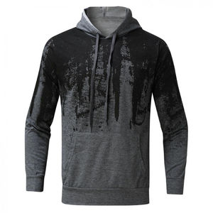 Ensemble de survêtement dégradé pour homme 2026 : sweat à capuche et pantalon de jogging – Tenue de sport décontractée 2 pièces style streetwear - Product Image 2