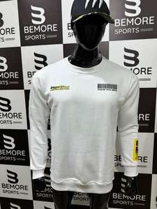 Sudadera con capucha pesada para hombre al por mayor, con logo en relieve, bordado 3D, lisa, informal, deportiva, de alta calidad, en blanco. - Product Image 4