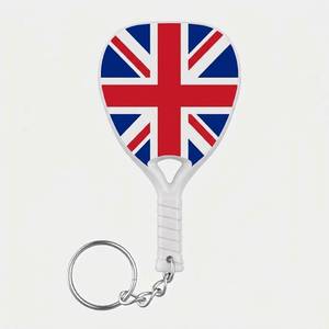 Llavero Personalizado con Forma de Raqueta de Pádel, Artículos Promocionales de Pádel, Llavero Profesional con Forma de Raqueta de Tenis - Product Image 3