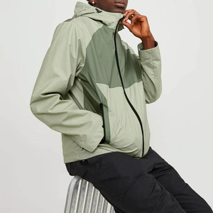 Lightweight Windbreaker <b>Jacket</b> Mens Waterproof Hooded Outdoor Sports Windproof Coat Casual <b>Running</b> Training Zip Up Thin <b>Jackets</b> - Product Image 2