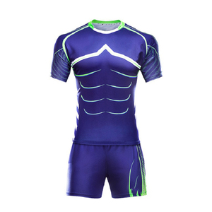 Meilleures ventes : Ensembles d'uniformes de rugby pour adultes, respirants, anti-humidité, protection UV, grandes tailles, service OEM, haute qualité 100% - Product Image 3