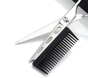 Tijeras Profesionales de Peluquería y Barbería de Acero Inoxidable con Mango de Cerámica y Cuchilla Afilada, Set de Tijeras para Cortar y Entresacar Cabello al por Mayor - Product Image 5