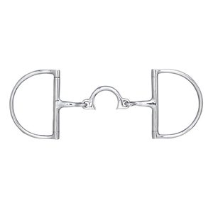 Mors de cheval de qualité professionnelle en acier inoxydable, équipement d'équitation métallique durable pour l'entraînement, le contrôle et la communication - Product Image 6