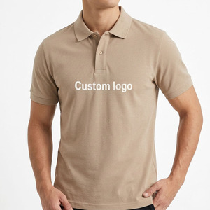 เสื้อโปโลชายคุณภาพสูง ผ้าฝ้ายแท้ สกรีนโลโก้ได้ ระบายอากาศ แห้งเร็ว แขนสั้น - Product Image 5