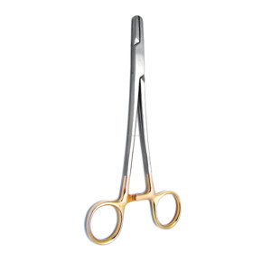 Cruciate Needle <b>Holder</b> TC 7" (18 Cm) Reusable Stainless Steel Surgical Instruments Veterinary Use Debonairii Brand Customized - Product Image 1