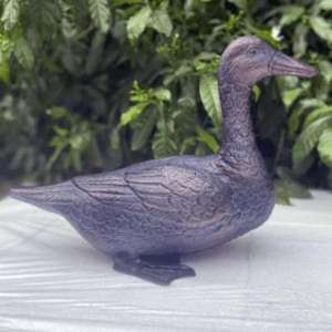 Ensembles de canards artisanaux en fonte, sculptures et ornements de jardin anciens, prix abordable - Product Image 4