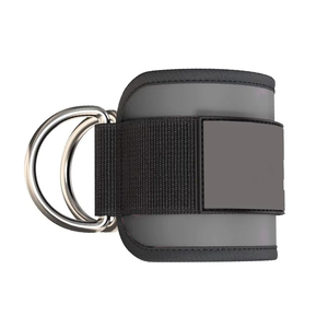 สายรัดข้อเท้าสำหรับออกกำลังกายแบบปรับได้ คุณภาพสูง ผลิตตามสั่ง ขายส่ง ทำจากนีโอพรีน ทนทาน บุแผ่นรองรับน้ำหนัก สำหรับเครื่องออกกำลังกายแบบสายเคเบิล - Product Image 4