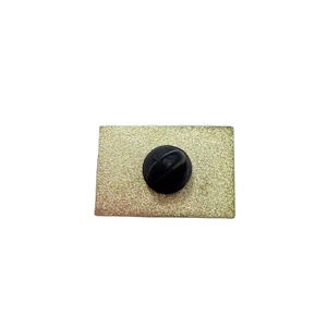 Customized Hard Enamel Metal Crafts with Black Nickel Gold Silver Copper Glitter Finish Transparent Enamel <b>Pin</b> - Product Image 3