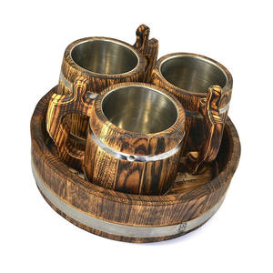 Taza de Madera Personalizada con Calidad Inigualable, Taza de Madera Hecha a Mano de la India - Product Image 2