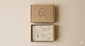 Eco-Friendly Recyclable Corrugated Paper <b>Box</b> for Fashion Accessories Jewelry Packaging Custom Size Lightweight Cardboard <b>Box</b> - Product Image 3