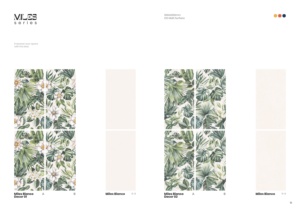 Color full DG Matt Surface syrian Olive decor tiles Porcelain <b>Wall</b> Tiles Tropical Floral Design Interior Surface - Product Image 4