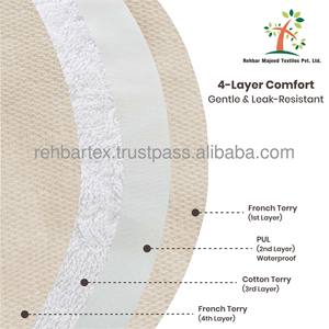 Pantalones de entrenamiento reutilizables para bebés, de algodón suave + PUL, a prueba de fugas, lavables, en múltiples tallas y colores, con ajuste suave a la pierna - Product Image 5