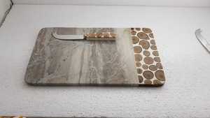 Planche à découper en marbre de qualité supérieure avec outils de cuisine, service OEM - Product Image 2