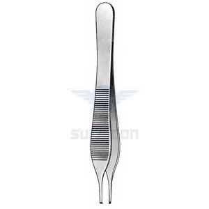 Micro-Adson Forceps <b>12</b> cm / 4-3/4 Inch With Platform Stainless Steel Microsurgical Forceps Medical Instrument for Precise Tissue - Product Image 2