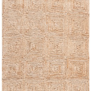 Alfombra de Yute Reversible Rústica Moderna Vintage, Tejida con Hilo Natural Ecológico, Color Beige, para Salas de Estar, con Forma Personalizada - Product Image 4