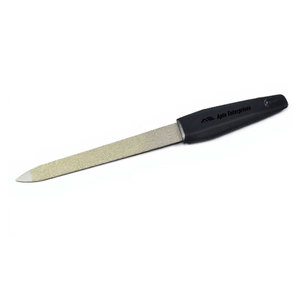 Lime à ongles professionnelle en métal noir pour doigts et pieds, double extrémité, outil de manucure et pédicure, en acier inoxydable - Product Image 1