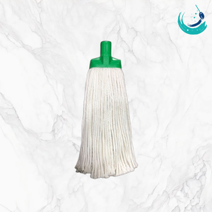 KSR High Quality Cotton White Yarn Socket <b>Mop</b> Heads with Four Colour Clip Holder for Floor Cleaning System Cut End - Product Image 5