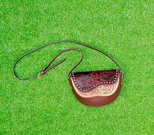 Bolso de Hombro de Cuero Vacuno con Cuentas de Perlas, Estampado Animal, Vintage, RFID, Correa Ajustable de Lujo, Cierre de Cremallera, Envío Inmediato - Product Image 4