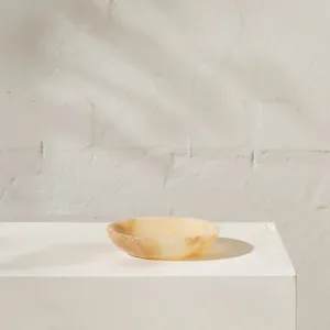 Cuenco de ónix de mármol antiguo de diseño moderno, hecho a mano con acabado premium. Precio al por mayor - Product Image 3