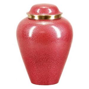 Urne funéraire luxueuse en laiton avec un savoir-faire exquis et un appel intemporel pour la conservation des cendres par Axiom Home Accents - Product Image 1