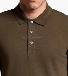 Polos de Golf de Manga Corta para Hombre, Marca Privada Personalizada, Color Sólido, Transpirables, 100% Algodón, Tallas Grandes hasta 6XL, Venta al Por Mayor, Nuevo - Product Image 4