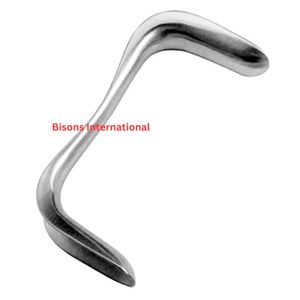 เครื่องมือตรวจภายในช่องคลอดแบบใช้ซ้ำได้สำหรับนรีเวชวิทยา ยี่ห้อ BISONS Wholesale Medical Sims Vaginal Speculum - Product Image 2