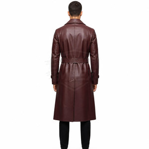 Manteau en cuir d'agneau respirant et écologique de qualité supérieure pour homme – Style hivernal, aspect naturel, coupe confortable et élégante pour le quotidien - Product Image 2