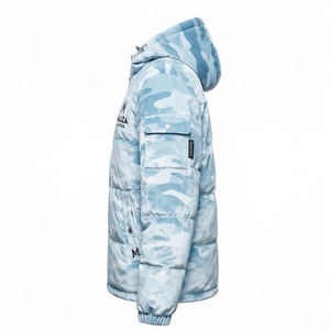 Veste à capuche camouflage streetwear pour homme, multi-poches, mode urbaine d'hiver, vêtements MALUZA INDUSTRIES - Product Image 5