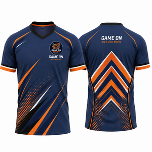 <b>Hot</b> Sale Custom Soccer Football Jerseys Breathable Unisex Sportswear Training Short Custom Logo 100% Polyester Men's - Product Image 6