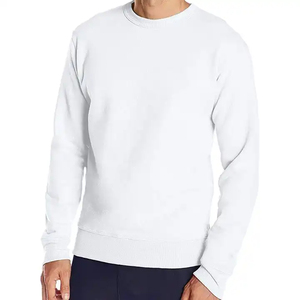 Sweat-shirt col rond personnalisé imprimé en coton 100% de qualité supérieure, 300G, en molleton bouclette vintage OEM, uni, prêt à imprimer - Product Image 2