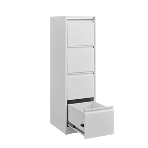 Armadietto Verticale in Metallo a 4 Cassetti con Serratura, Organizzatore per Documenti A4/Letter Formato, per Ufficio e Casa - Product Image 5