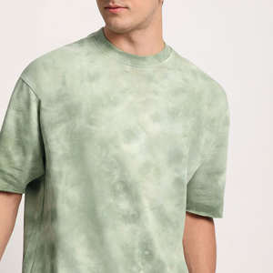 เสื้อยืดคอกลมแขนสั้นทรงปกติสำหรับผู้ชาย ผ้าถัก 100% คอตตอน ระบายอากาศได้ดี น้ำหนัก 220 กรัม - Product Image 6