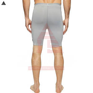 กางเกงขาสั้นออกกำลังกายผู้ชายไซส์ใหญ่ พิมพ์โลโก้ได้ตามต้องการ สำหรับเล่นกีฬา วิ่ง ฟิตเนส มีกระเป๋า - Product Image 2